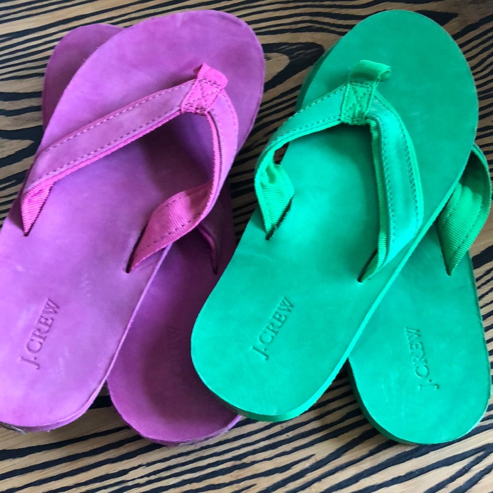Jcrew Flip Flops